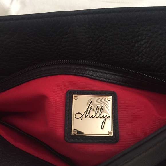 Milly black patent leather bag..New like condition - Picture 5 of 13